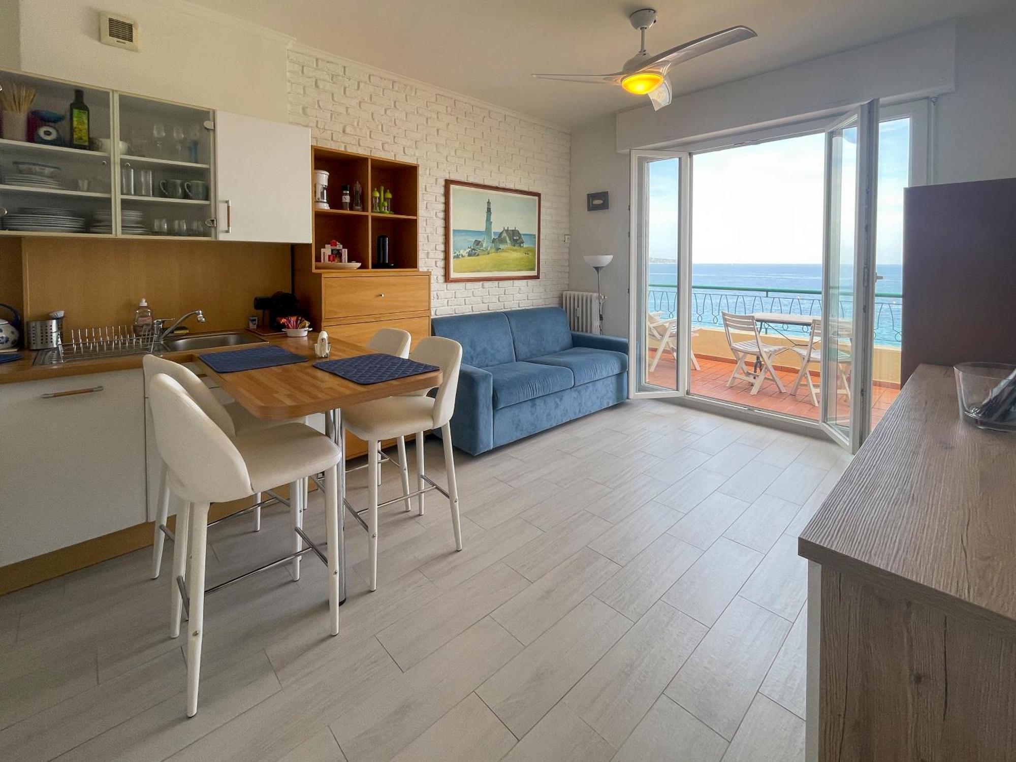 Sea View 4 Pers Wifi Ac Appartamento Nizza
